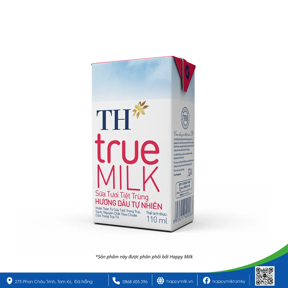 TH TRUE MILK FRESH STERILIZED MILK 110ML